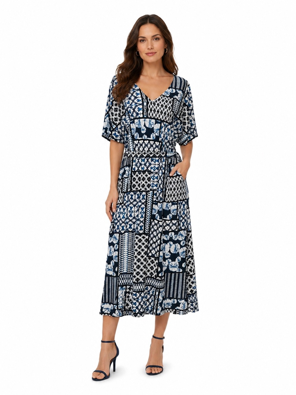 Westport Maxi Knit Blue Dress